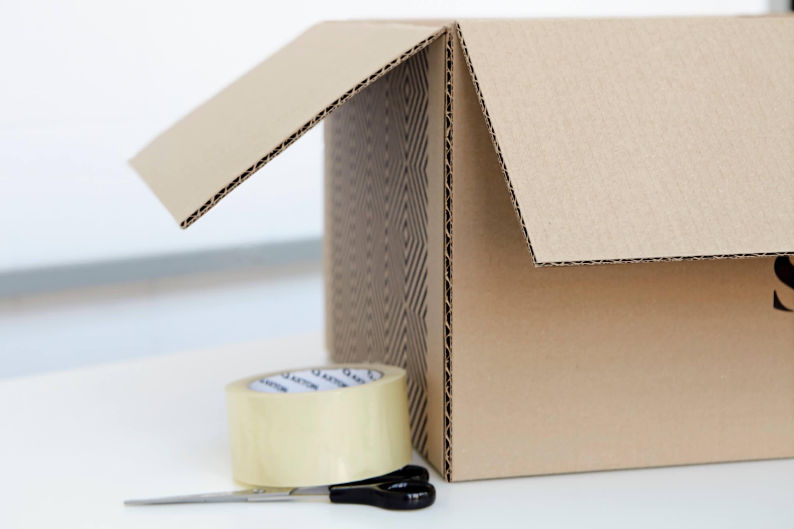 Speciale kartonnen doos